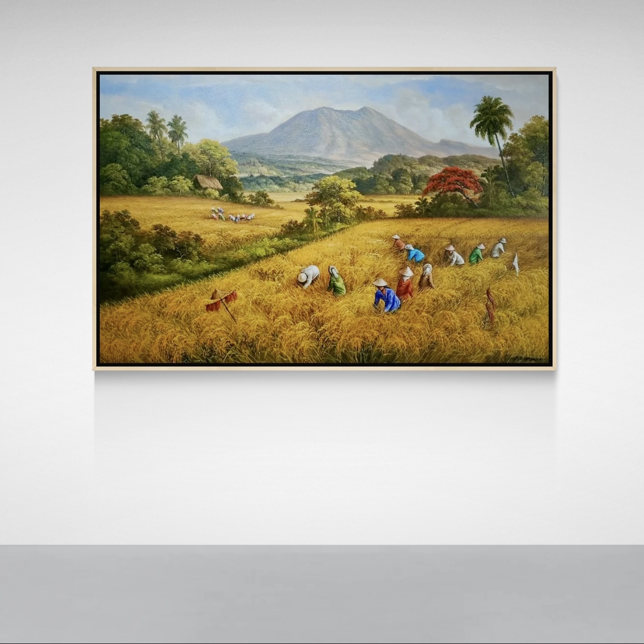 Village Life at the Foothills